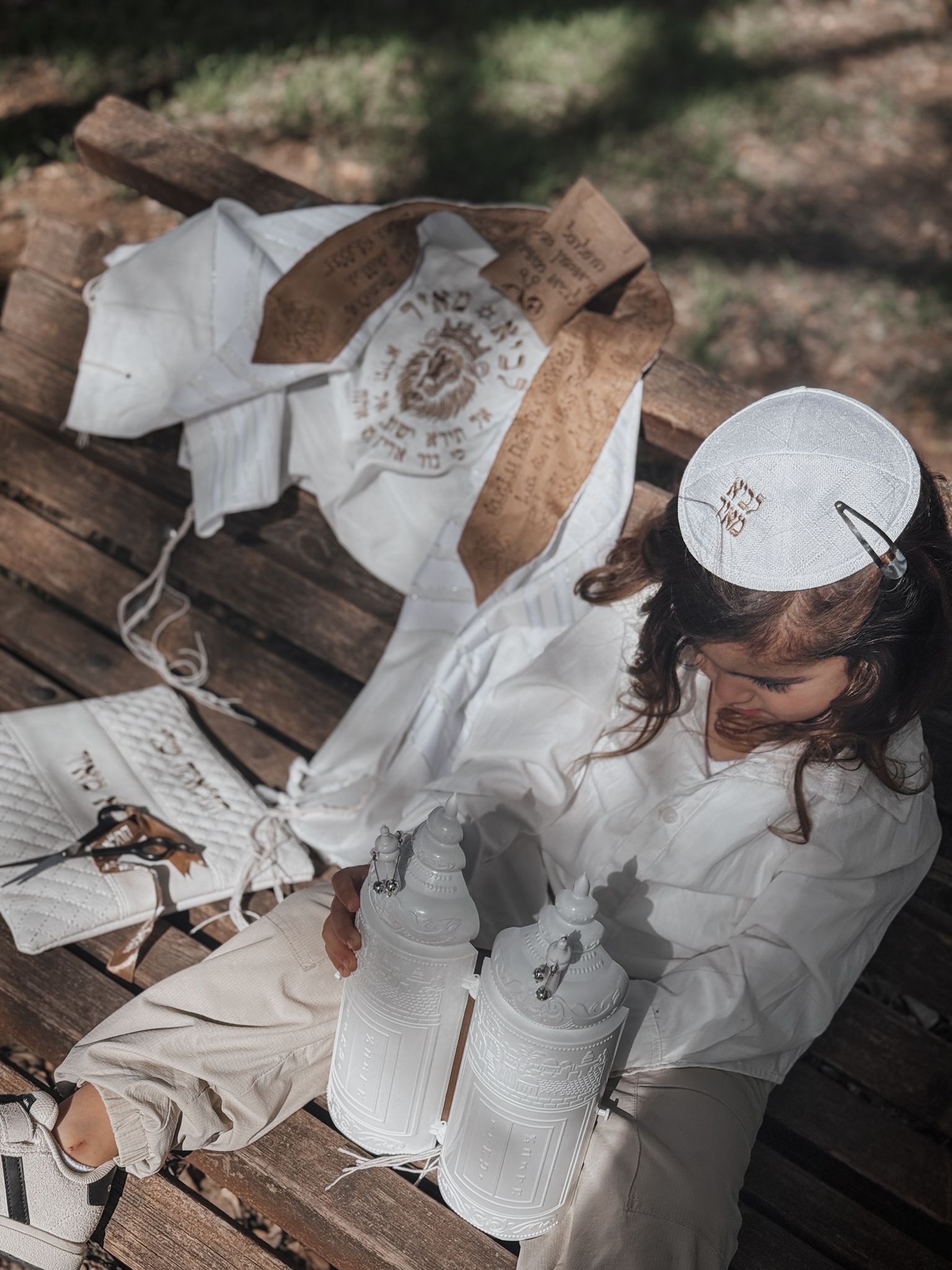 חלאקה דגם ליאון "מזמור לתודה" +ספר תורה – תמונה 2