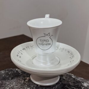 מתקן מים אחרונים פנינה לבן +כסוף