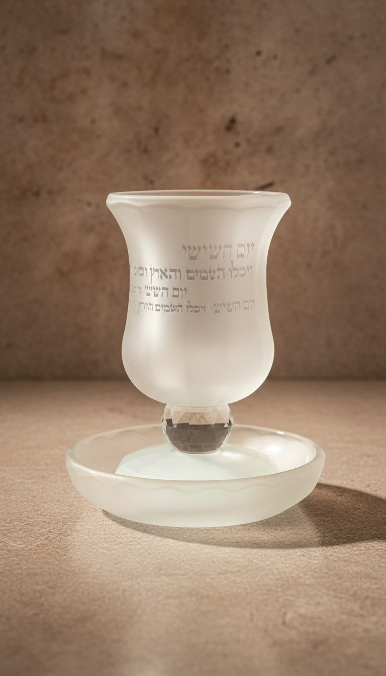 גביע קידוש חלבי "יום השישי" – תמונה 2