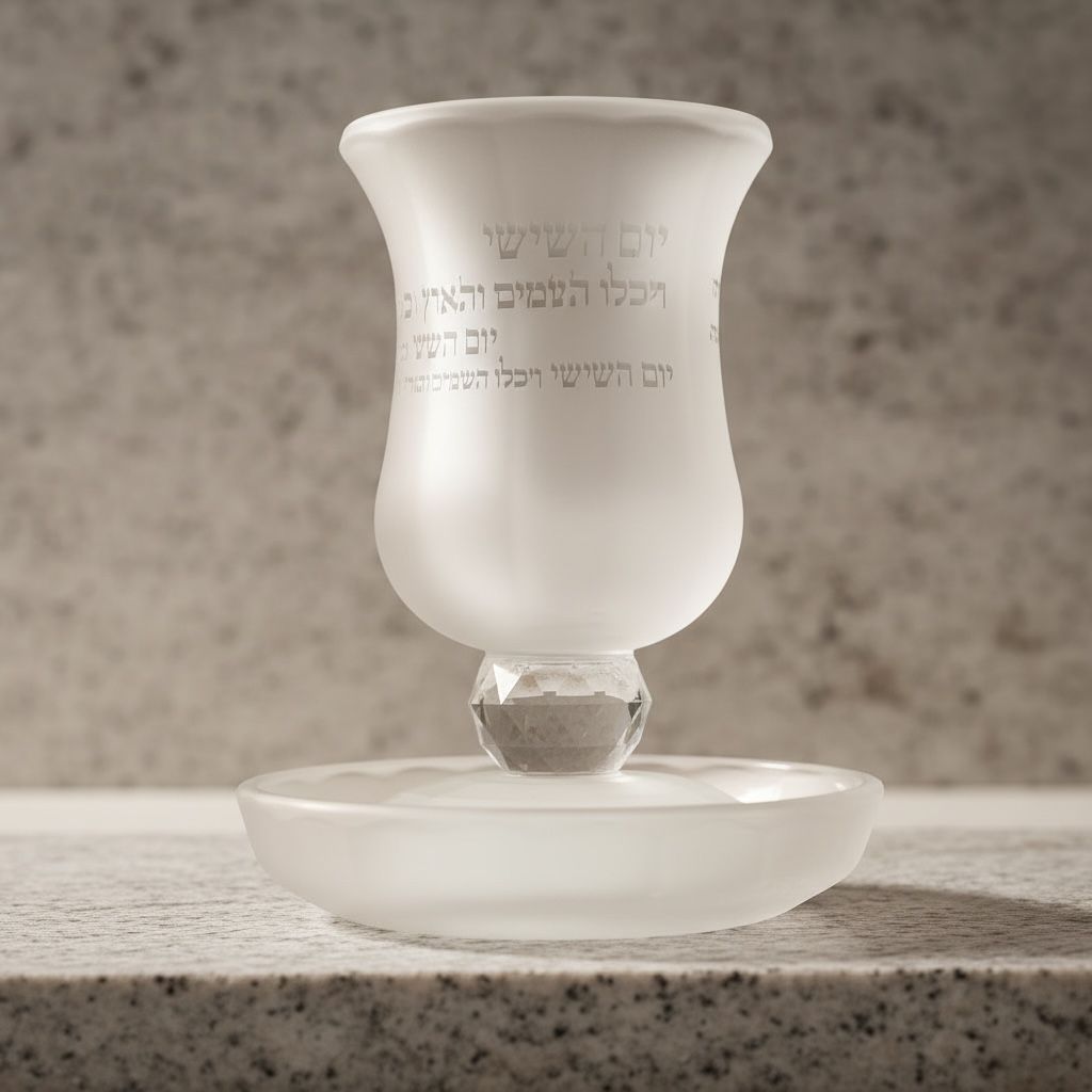 גביע קידוש חלבי "יום השישי"