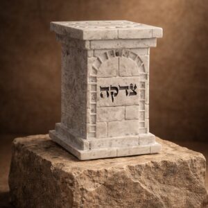 קופת צדקה מהודרת דגם "כותל"