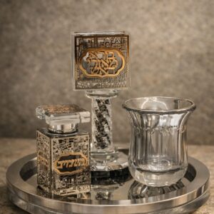 סט הבדלה מהודר מקריסטל