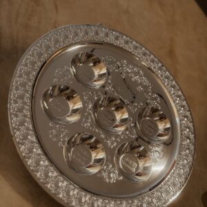 צלחת סימנים פלסטיק כסופה