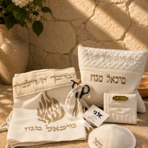 חלאקה פרימיום פשתן +דמוי עור "האש"